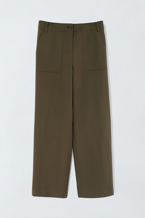 스트레이트핏 밴딩 팬츠 S6IS003