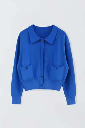 카라 포켓 가디건 E6IS001