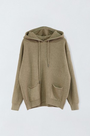 니트 후드 풀오버 O6IS003