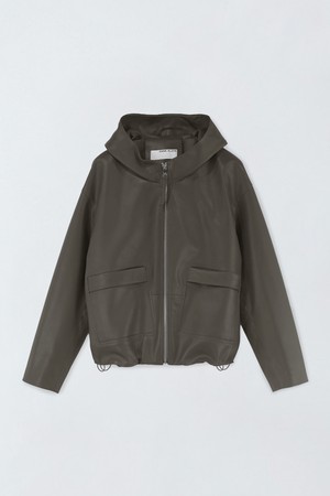 램스킨 레더 집업 E6IS007