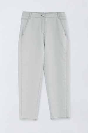 테이퍼드 그레이 데님 N6IM001