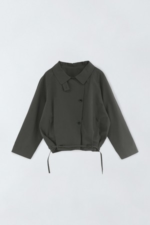 스트링 숏 트렌치 점퍼 S6IS029