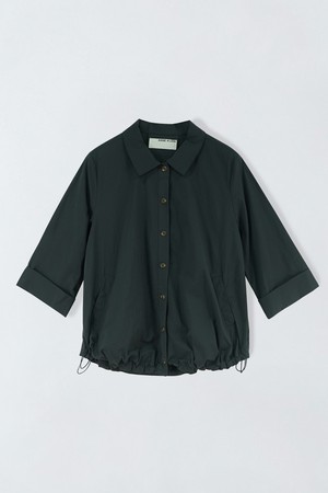 7부 소매 스트링 셔츠 O6IM004