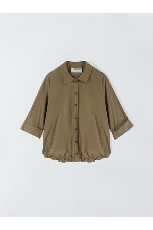 7부 소매 스트링 셔츠 O6IM004