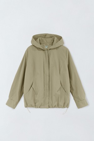 후드 스트링 점퍼 O6IS010