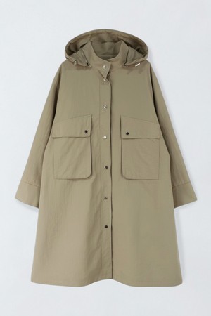 후드 스트링 사파리 점퍼 S6IM008