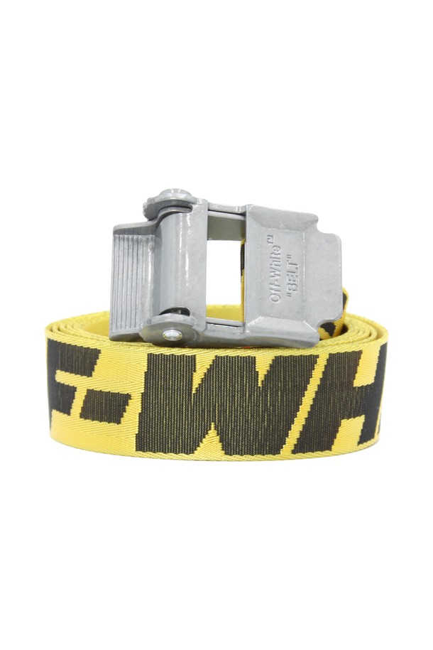 OFF-WHITE - 벨트 - 오프화이트 OMRB012F19F420286010 로고 인더스트리얼 벨트