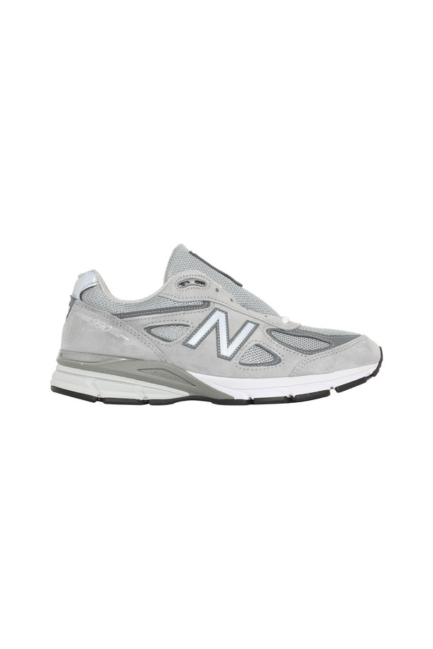 NEW BALANCE - 스니커즈 - 뉴발란스 24FW 990V4 990V4 메이드인 USA 그레이 실버 공용 스니커즈