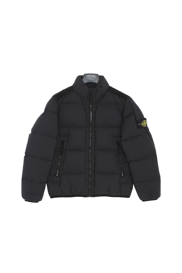 STONE ISLAND - 패딩 - 스톤아일랜드 24FW 와펜로고 크링클랩스 다운패딩 점퍼 811640728 V0029 14A