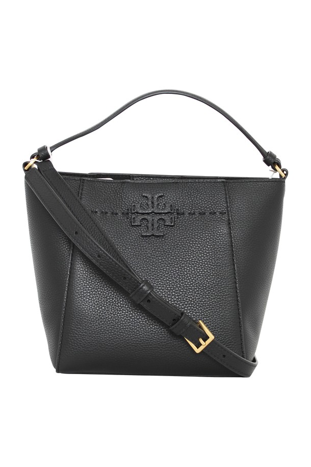 TORY BURCH - 크로스백 - 토리버치 24FW 74956 001 맥그로우 레더 스몰 여성 버킷백