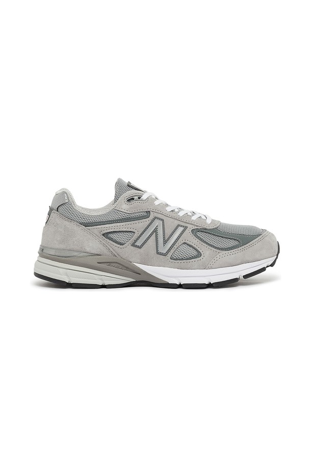 NEW BALANCE - 스니커즈 - 뉴발란스 24FW 990V4 990V4 메이드인 USA 그레이 실버 공용 스니커즈