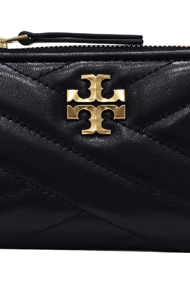 TORY BURCH - 반지갑 - 토리버치 24FW 153121 001 키라 쉐브론 바이폴드 반지갑