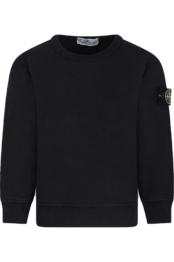 STONE ISLAND - 키즈상의 - 스톤아일랜드 24FW 와펜로고 스웨트 맨투맨 811661320 V0029 6A