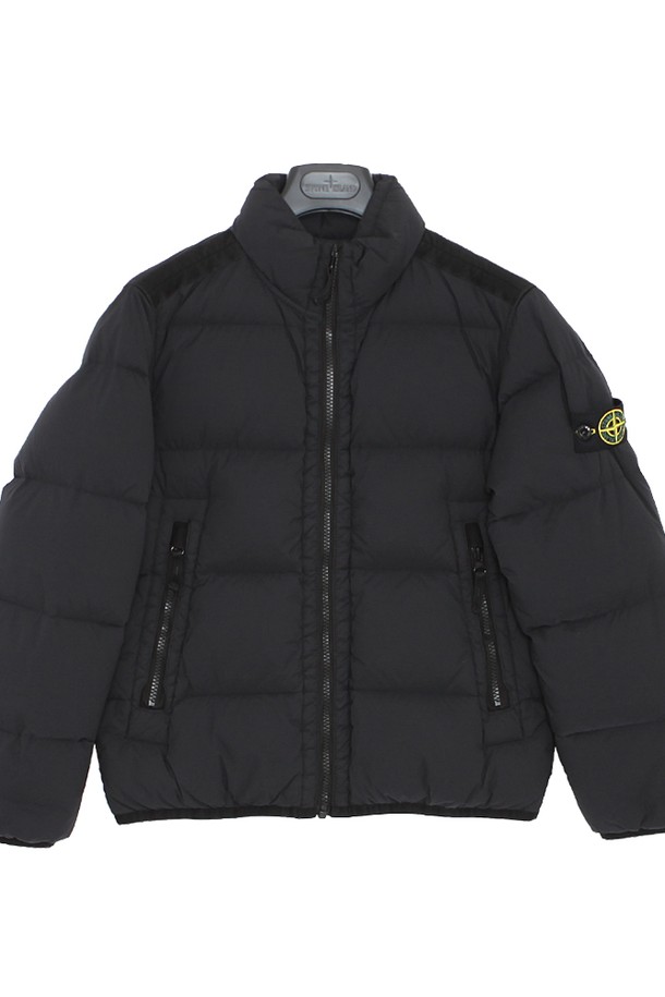 STONE ISLAND - 패딩 - 스톤아일랜드 24FW 와펜로고 크링클랩스 다운패딩 점퍼 811640728 V0029 14A