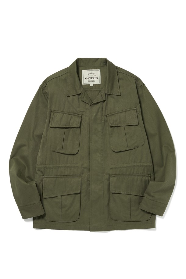 ORTUS VASTERDS - 사파리/필드자켓 - GARMENT FATIGUE JACKET KHAKI