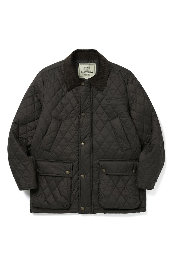 ORTUS VASTERDS - 블루종/점퍼 - HUNTING QUILTED JACKET KHAKI