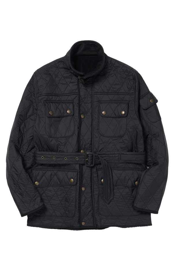 ORTUS VASTERDS - 블루종/점퍼 - RACER QUILTED JACKET BLACK