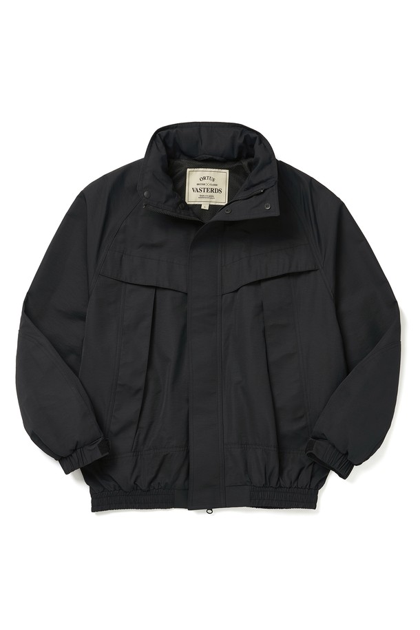 ORTUS VASTERDS - 아노락/바람막이 - NYLON COMBAT JACKET BLACK