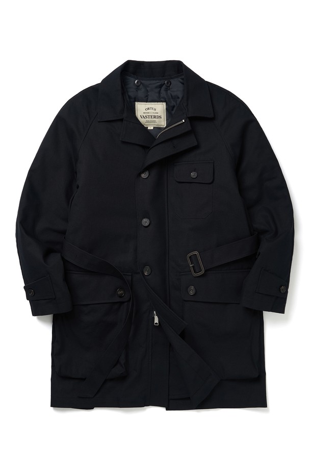 ORTUS VASTERDS - 코트 - SHOOTING COAT NAVY