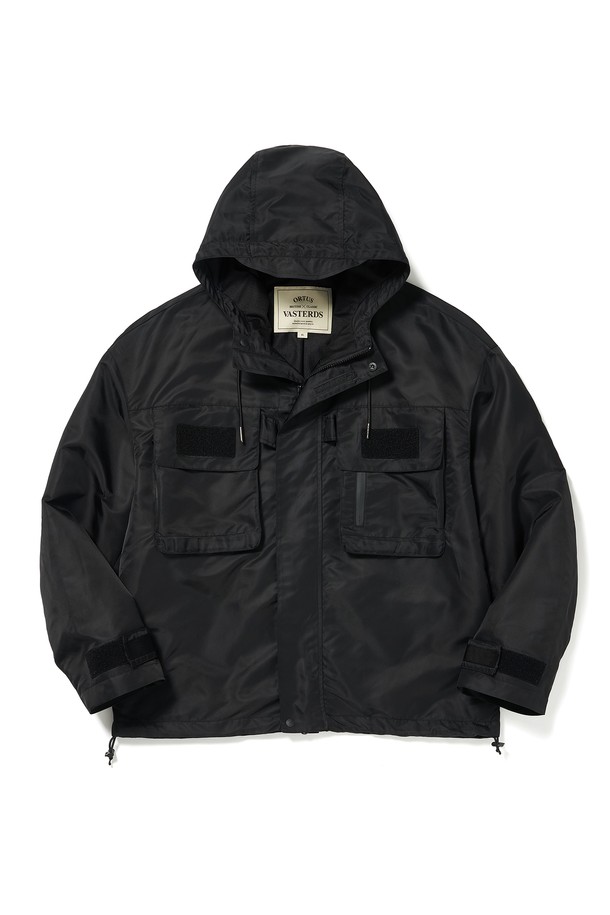 ORTUS VASTERDS - 아노락/바람막이 - CAMPER JACKET BLACK