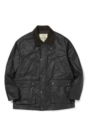 STANDARD RACER WAXED JACKET BLACK