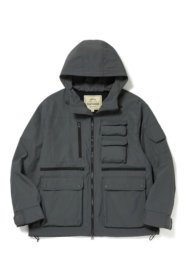 ORTUS VASTERDS - 아노락/바람막이 - MULTI POCKET WINDBREAKER GREY