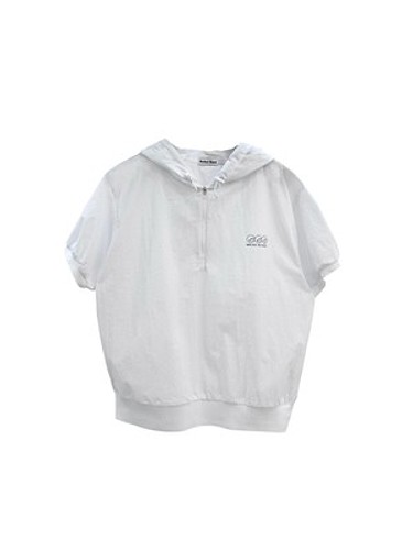 COOL ZIPUP GOLF HOOD T ( 나일론 스판 쿨링소재)-a
