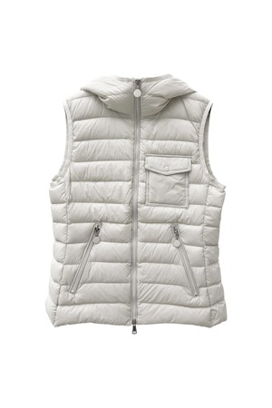 SLIM DUCKDOWN VEST_IVORY-a