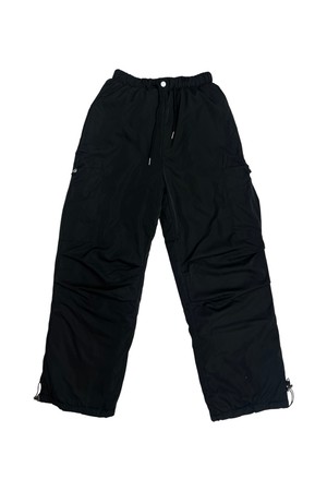 WARM STRING BANDING PANTS (발열안감)_BLACK-a