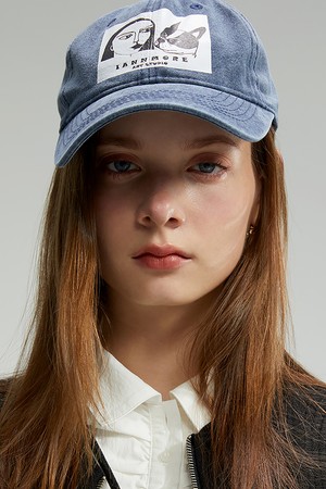 Signature Printed Baseball Cap_ 시그니처 프린트 야구모자