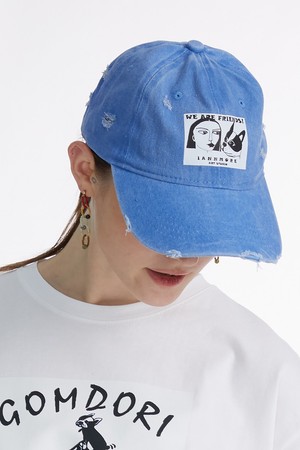 Signature Printed Baseball Cap_ 시그니처 프린트 야구모자