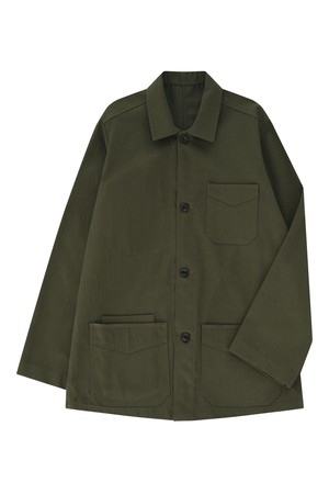 Comfort cotton Chore Jacket (Olive)