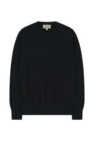 Essential Crew Neck Knit (Black)