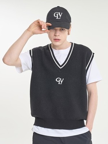 CLV Embroidery Embo Ball Cap_Black-a