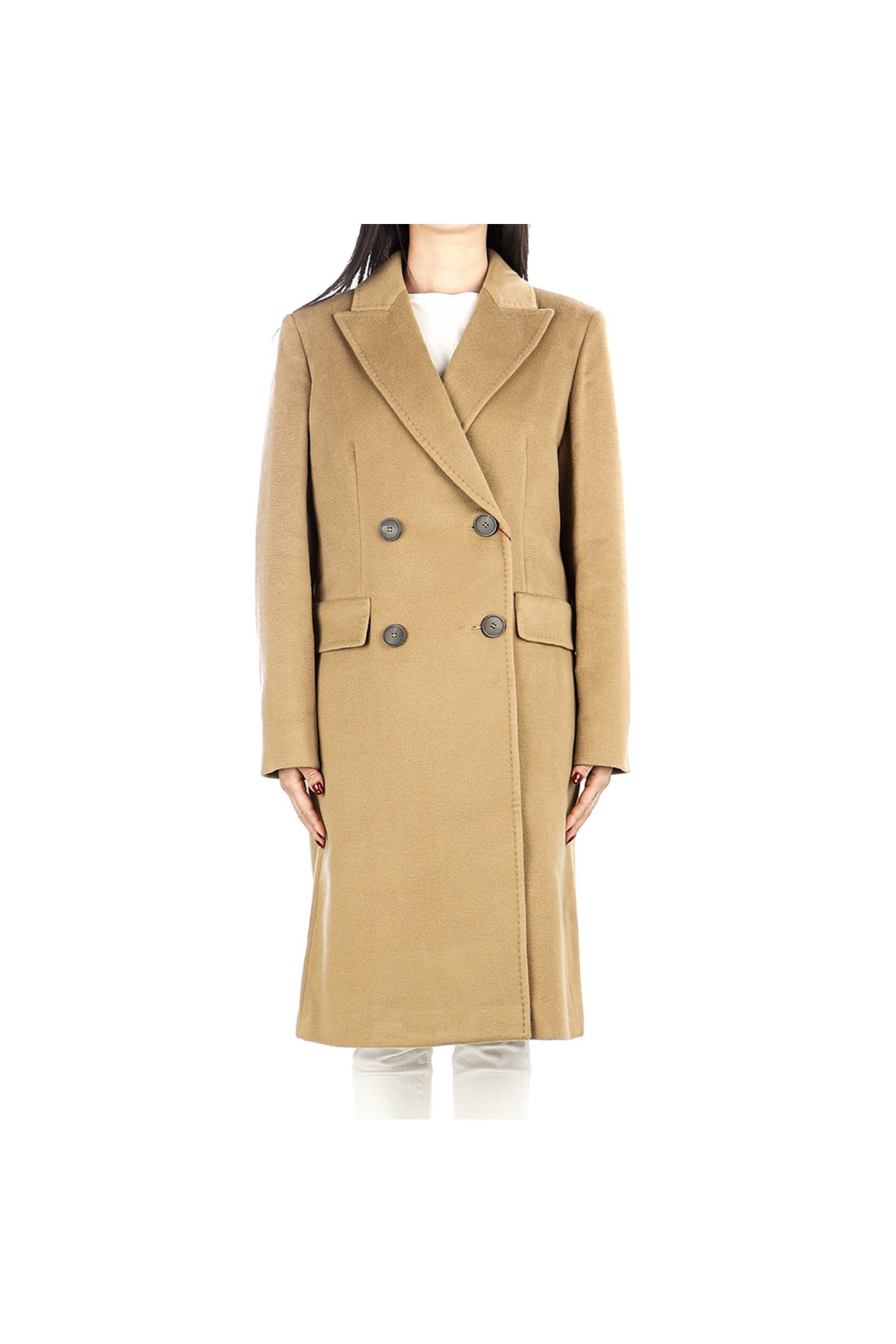 石見銀山 louren oversize wool trench coat oatmeal | www.tegdarco.com