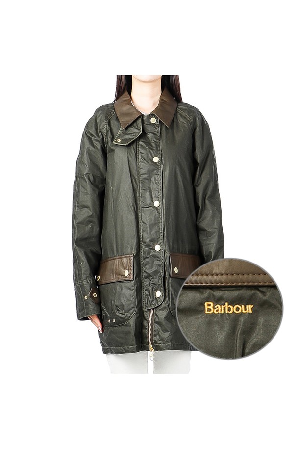 Barbour - 자켓 - [바버] (LWX1148 OL51) 여성 WINSLET 왁스 자켓