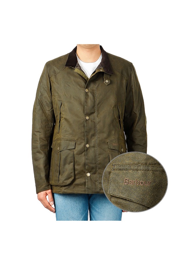 BARBOUR - 수트/블레이저자켓 - [바버] (MWX1082 OL51) 남성 리워드 왁스 자켓