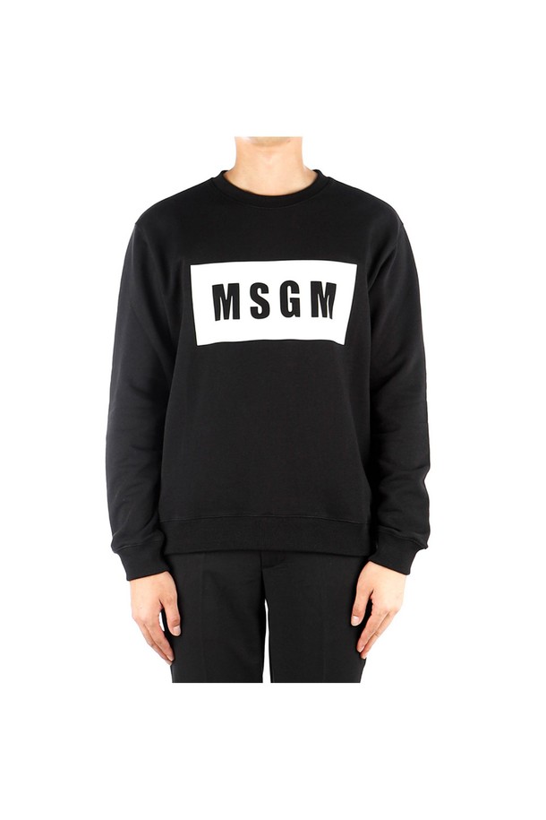 MSGM - 스웨트셔츠 - [엠에스지엠] (2000MM523 200000 99) 남성 맨투맨