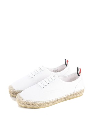 [톰브라운] (FFF138A F0102 100) 여성 Heritage Trainer 에스파듀 슬립온