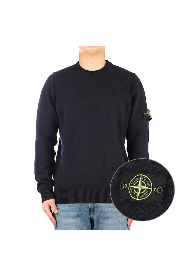 STONE ISLAND - 스웨터 - [스톤아일랜드] 24FW (8115508A3 A0020) 남성 와펜 니트