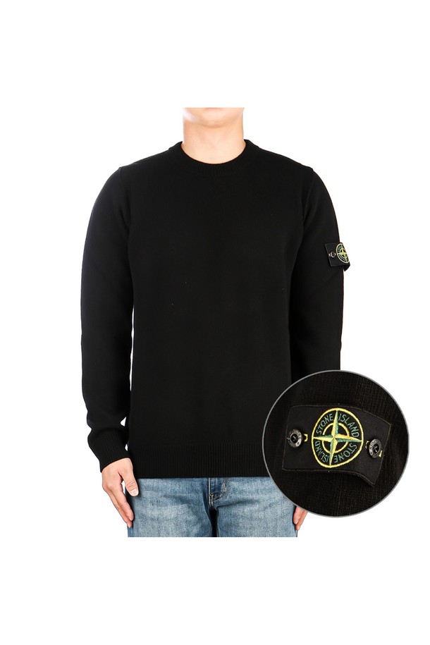 STONE ISLAND - 스웨터 - [스톤아일랜드] 24FW (8115508A3 A0029) 남성 와펜 니트