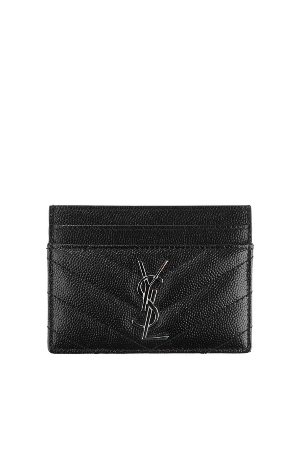 SAINT LAURENT - 반지갑 - [생로랑] 24FW 여성 모노그램 카드지갑 (423291 BOW02 1000)