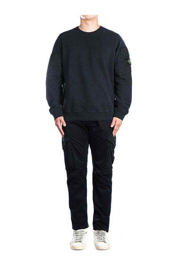 STONE ISLAND - 스웨트셔츠 - [스톤아일랜드] 24FW 남성 와펜 맨투맨 (811563920 V0020)