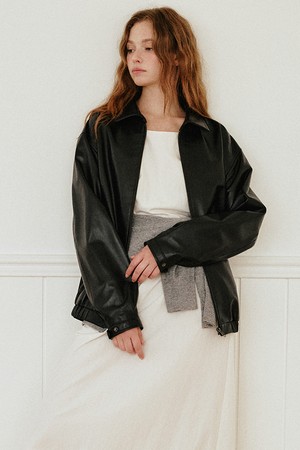 클래식 램스킨 자켓 [블랙]