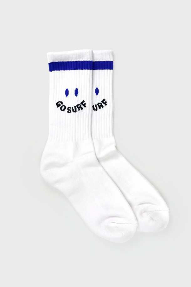 BETTER THAN SURF - 양말 - [BETTER THAN SURF] Go Surf Socks - White