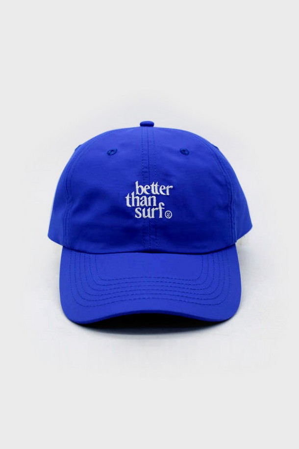 BETTER THAN SURF - 모자 - [BETTER THAN SURF] Smile Logo Beach Cap - Blue