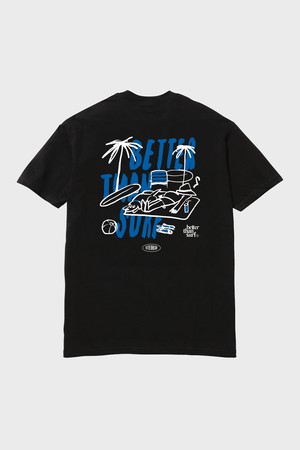 [BETTER THAN SURF] Relax Day Tee - Black