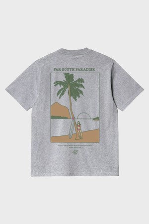 [BETTER THAN SURF] Retro Paradise Tee - Grey