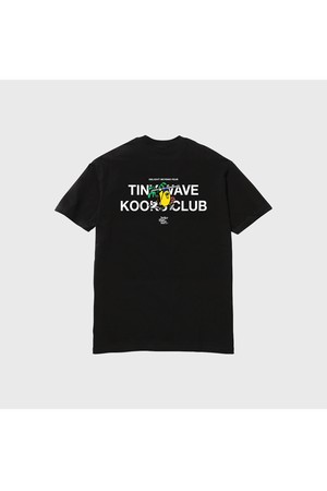 [BETTER THAN SURF] TINY WAVE KOOKS CLUB TEE- BLACK