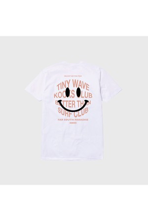 [BETTER THAN SURF] SMILE KOOKS CLUB TEE - PALE PINK